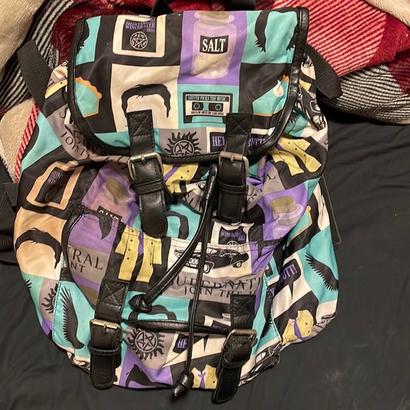 hot topic supernatural mini backpack - Picture 1 of 1